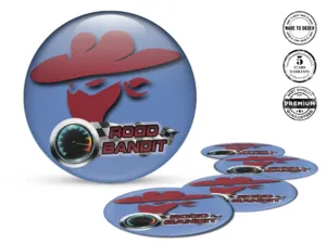 Wheel Badge Style Custom Dome Logos